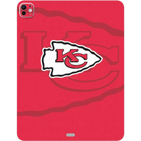 NFL Kansas City Chiefs Double Vision iPad Pro 13in M4 (2024) Skin