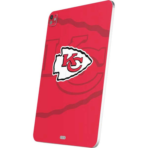 NFL Kansas City Chiefs Double Vision iPad Pro 13in M4 (2024) Skin