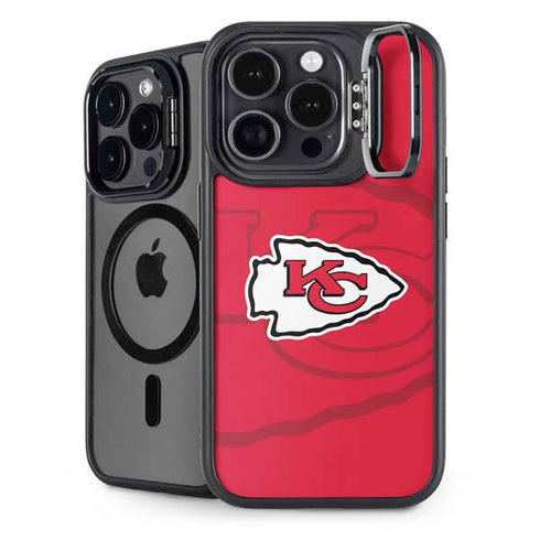 NFL Kansas City Chiefs Double Vision iPhone 13 Pro Max Kickstand Case
