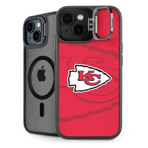 NFL Kansas City Chiefs Double Vision iPhone 15 Plus Kickstand Case