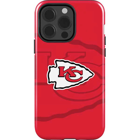 NFL Kansas City Chiefs Double Vision iPhone 15 Pro Impact Case