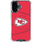 NFL Kansas City Chiefs Double Vision iPhone 16 Clear Case