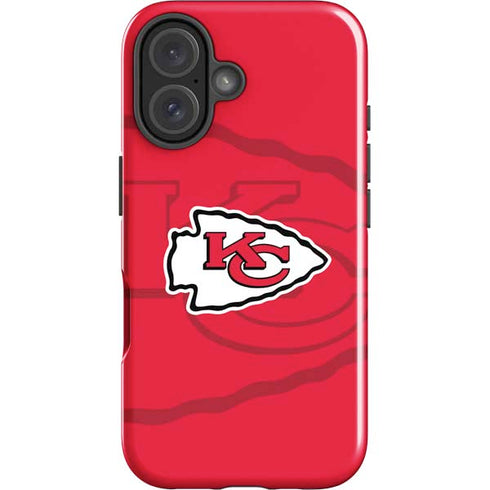 NFL Kansas City Chiefs Double Vision iPhone 16 Plus Impact Case