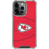 NFL Kansas City Chiefs Double Vision iPhone 16 Pro Clear Case