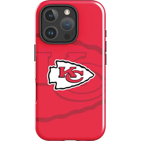 NFL Kansas City Chiefs Double Vision iPhone 16 Pro Max Impact Case