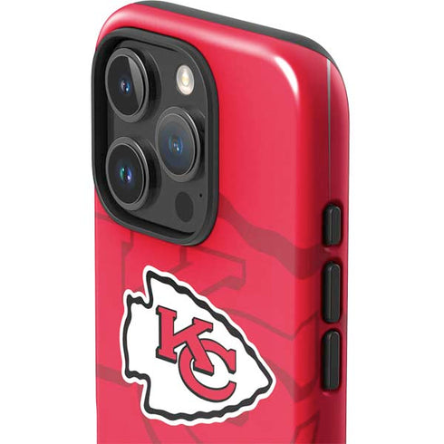 NFL Kansas City Chiefs Double Vision iPhone 16 Pro Max Impact Case