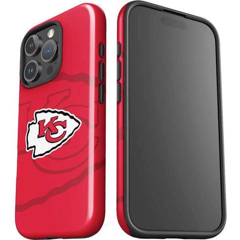 NFL Kansas City Chiefs Double Vision iPhone 16 Pro Max Impact Case