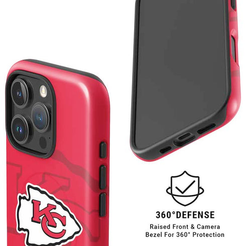 NFL Kansas City Chiefs Double Vision iPhone 16 Pro Max Magsafe Impact Case