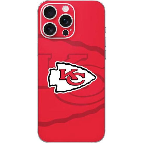 NFL Kansas City Chiefs Double Vision iPhone 16 Pro Max Skin