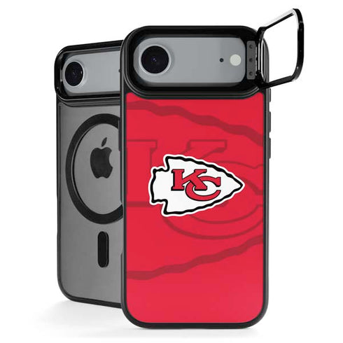 NFL Kansas City Chiefs Double Vision iPhone 17 Air Kickstand Case