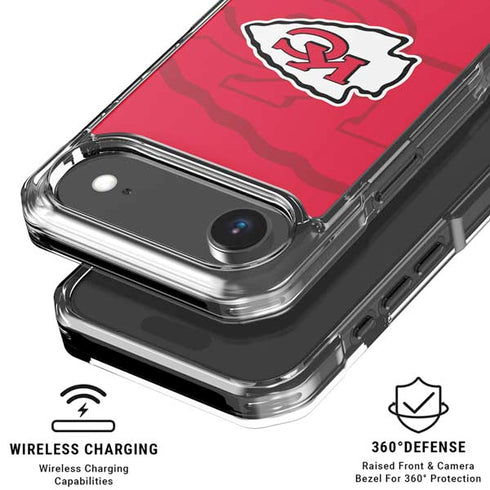 NFL Kansas City Chiefs Double Vision iPhone 17 Air MagSafe Case
