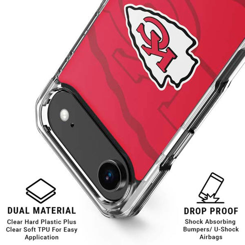 NFL Kansas City Chiefs Double Vision iPhone 17 Air MagSafe Case
