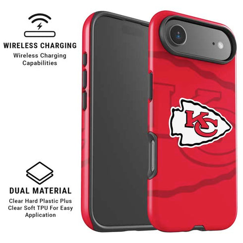 NFL Kansas City Chiefs Double Vision iPhone 17 Air Magsafe Impact Case