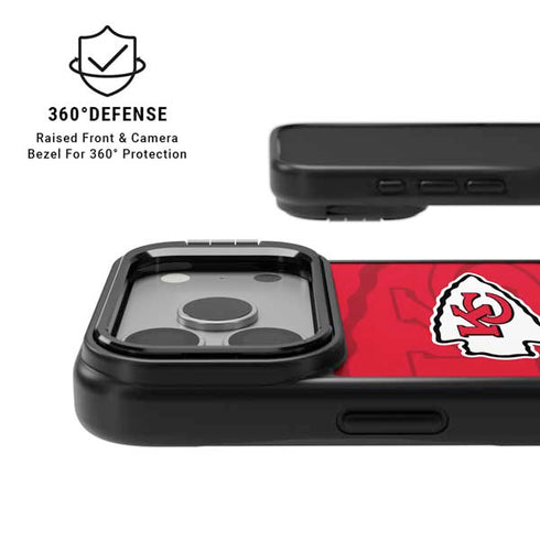 NFL Kansas City Chiefs Double Vision iPhone 17 Pro Kickstand Case