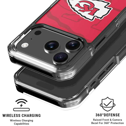 NFL Kansas City Chiefs Double Vision iPhone 17 Pro MagSafe Case