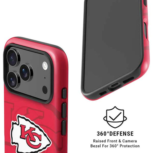 NFL Kansas City Chiefs Double Vision iPhone 17 Pro Magsafe Impact Case