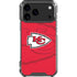 NFL Kansas City Chiefs Double Vision iPhone 17 Pro Max Clear Case