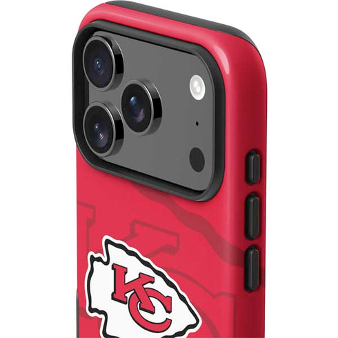 NFL Kansas City Chiefs Double Vision iPhone 17 Pro Max Impact Case