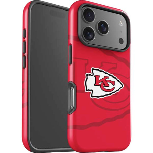 NFL Kansas City Chiefs Double Vision iPhone 17 Pro Max Impact Case
