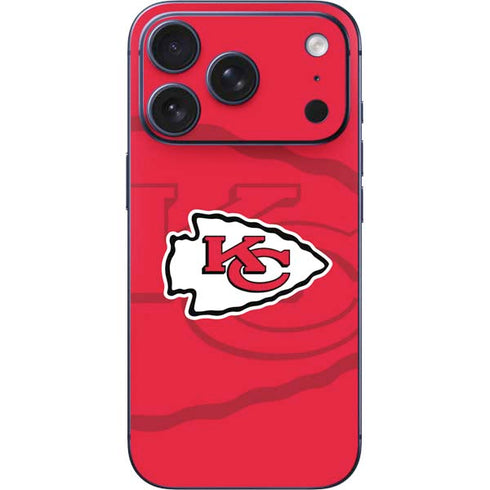 NFL Kansas City Chiefs Double Vision iPhone 17 Pro Skin