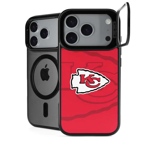 NFL Kansas City Chiefs Double Vision iPhone 18 Pro Kickstand Case