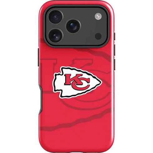 NFL Kansas City Chiefs Double Vision iPhone 18 Pro Max Impact Case