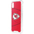 NFL Kansas City Chiefs Double Vision iPhone XS Clear Case