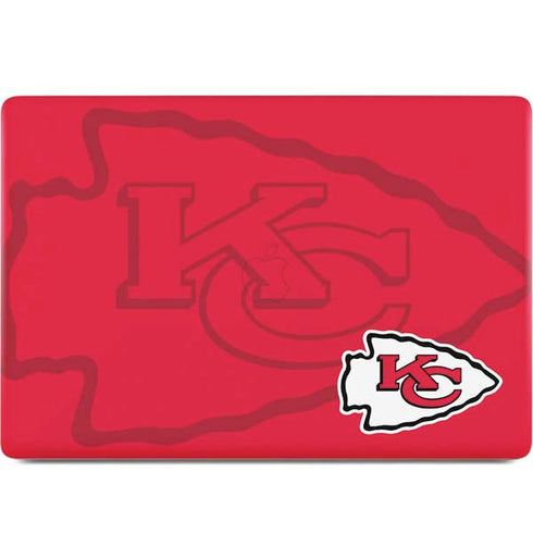 NFL Kansas City Chiefs Double Vision MacBook Skins