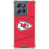 NFL Kansas City Chiefs Double Vision Moto G 5G (2025) Clear Case