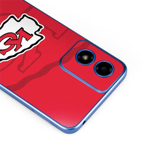 NFL Kansas City Chiefs Double Vision Moto G Play 4G (2024) Skin