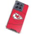 NFL Kansas City Chiefs Double Vision Moto G Play 5G (2025) Clear Case