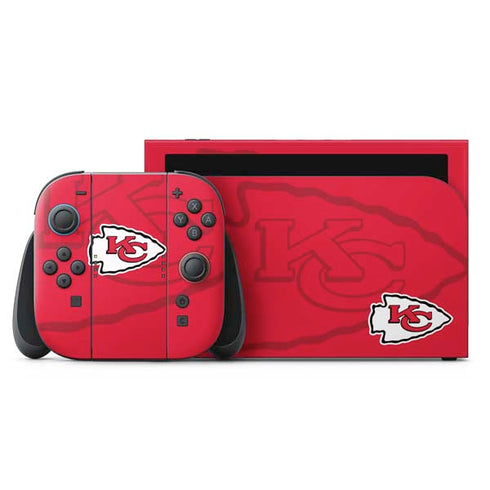 NFL Kansas City Chiefs Double Vision Nintendo Skins