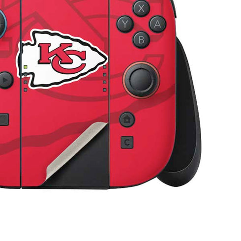 NFL Kansas City Chiefs Double Vision Nintendo Switch 2 (2025) Joy-Con Controller Skin