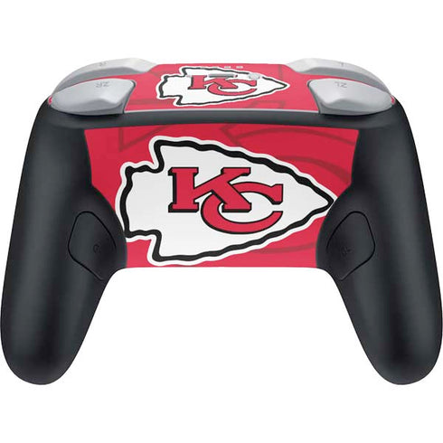 NFL Kansas City Chiefs Double Vision Nintendo Switch 2 (2025) Pro Controller Skin