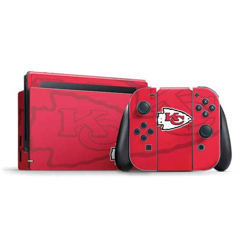 NFL Kansas City Chiefs Double Vision Nintendo Skins