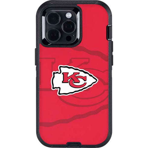 NFL Kansas City Chiefs Double Vision Otterbox Defender iPhone Skin