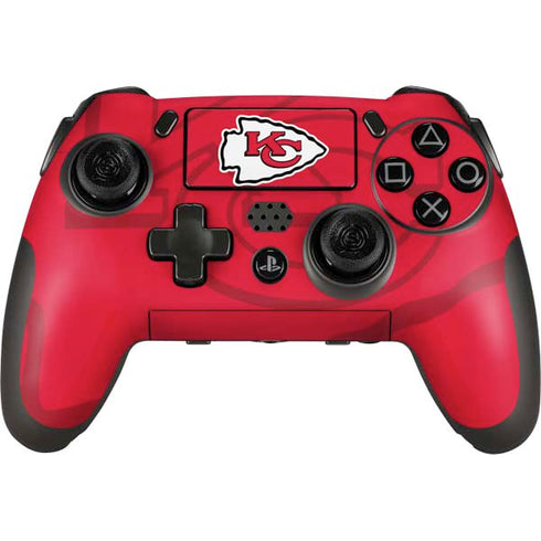 NFL Kansas City Chiefs Double Vision PlayStation Scuf Vantage 2 Controller Skin