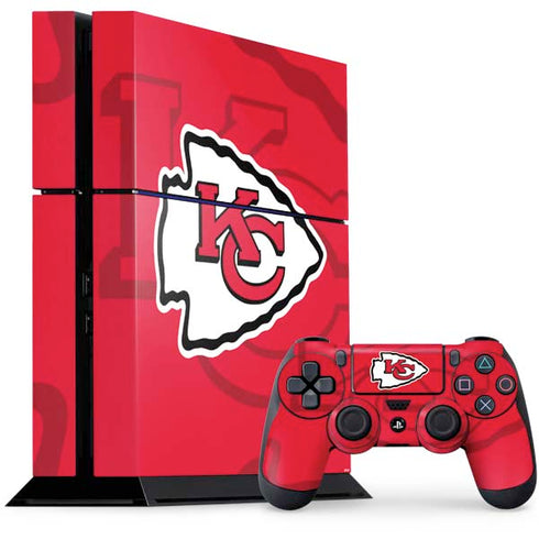 NFL Kansas City Chiefs Double Vision PlayStation PS4 Skins