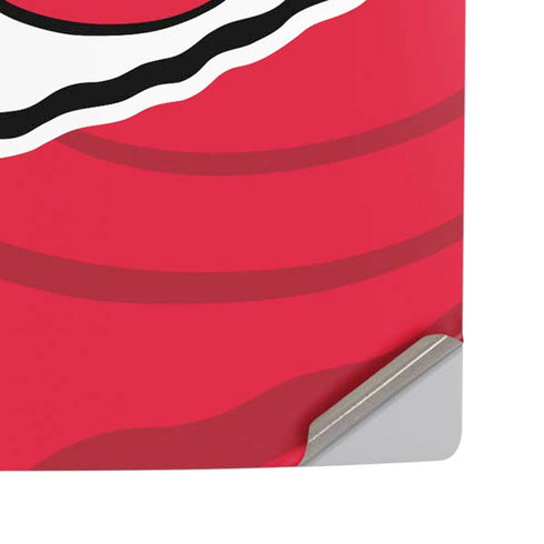 NFL Kansas City Chiefs Double Vision PS5 Pro Disk Console Skin