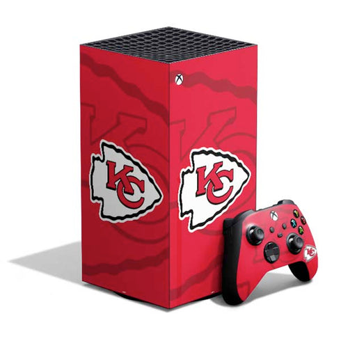 NFL Kansas City Chiefs Double Vision XBox Series X Digital Edition Bundle Skin