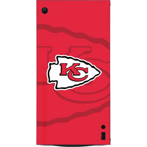 NFL Kansas City Chiefs Double Vision XBox Series X Digital Edition Console Skin