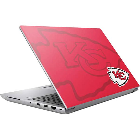 NFL Kansas City Chiefs Double Vision HP ZBook Fury 16 G10 Skin