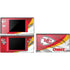 NFL Kansas City Chiefs Nintendo Skins