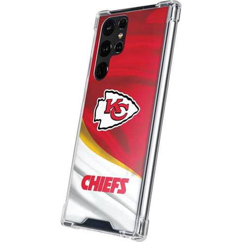 NFL Kansas City Chiefs Galaxy S23 Ultra Clear Case