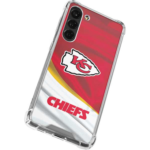 NFL Kansas City Chiefs Galaxy S24 FE Clear Case