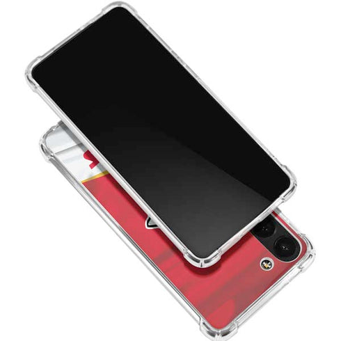 NFL Kansas City Chiefs Galaxy S24 FE Clear Case