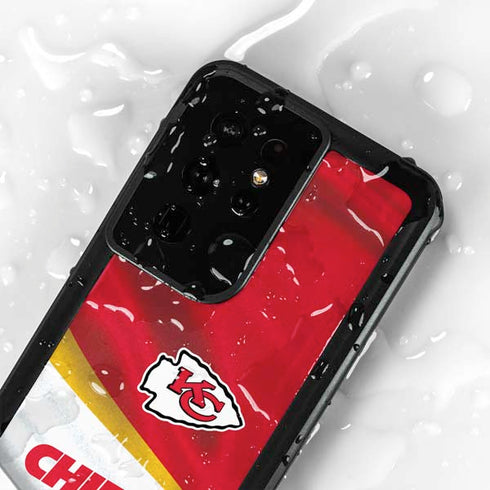 NFL Kansas City Chiefs Galaxy S24 Ultra Waterproof Case