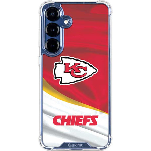 NFL Kansas City Chiefs Galaxy S25 Plus Clear Case