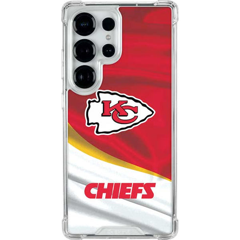 NFL Kansas City Chiefs Galaxy S26 Ultra Clear Case