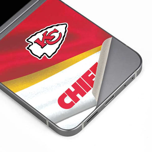 NFL Kansas City Chiefs Galaxy Z Flip6 Skin